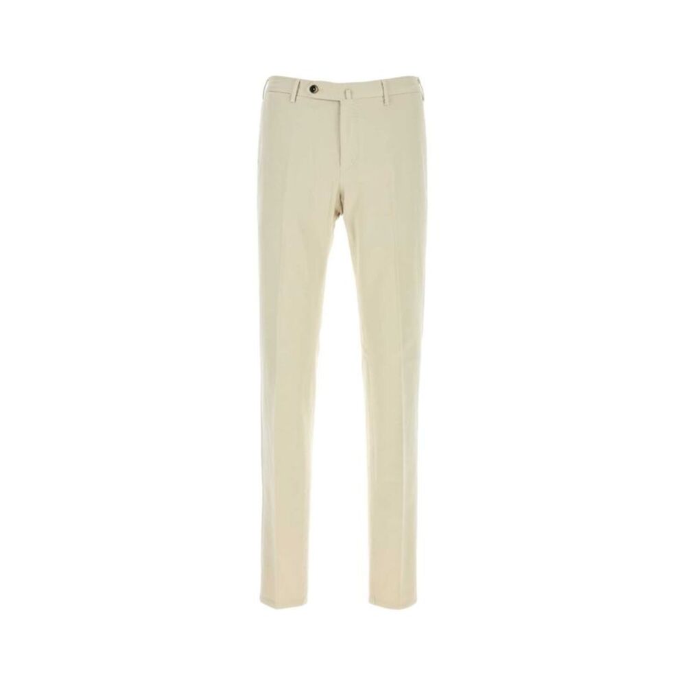 Pt Torino Men Sand Stretch Cotton Blend Pant